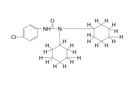 3-(p-chlorophenyl)-1,1-dicyclohexylurea