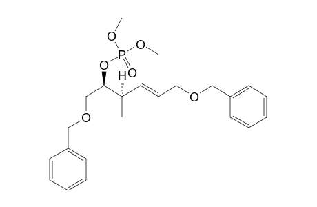 (2S,3R,E)-1,6-BIS-(BENZYLOXY)-3-METHYLHEX-4-EN-2-YL-DIMETHYL-PHOSPHATE