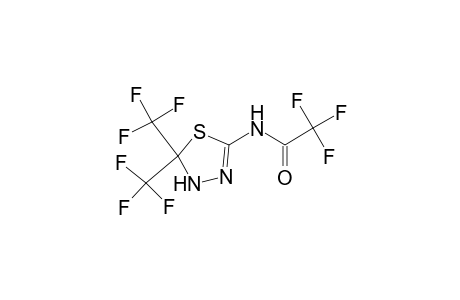 2-[(TRIFLUORACETYL)-AMINO]-5,5-BIS-(TRIFLUOROMETHYL)-1,2,4-THIADIAZOLINE