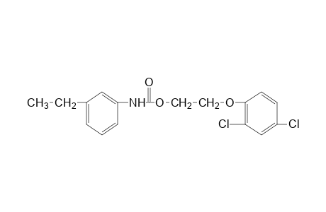 m-ethylcarbanilic acid, 2-(2,4-dichlorophenoxy)ethyl ester