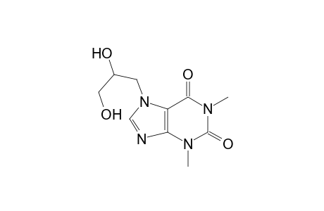 7-(2,3-Dihydroxypropyl)theophylline