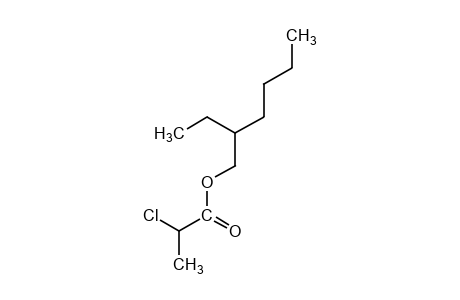 2-chloropropionic acid, 2-ethylhexyl ester