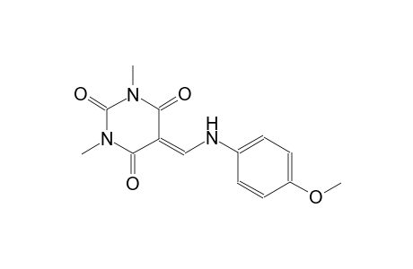 5-[(p-anisidino)methylene]-1,3-dimethylbarbituric acid