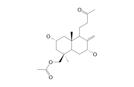 19-ACETOXY-2-ALPHA,7-ALPHA-DIHYDROXY-LABDA-14,15-DINORLABD-8(17)-EN-13-ONE