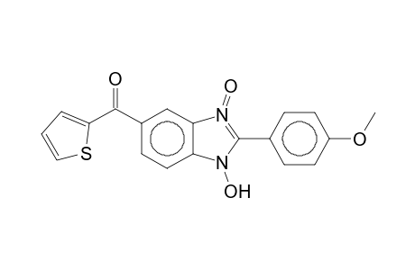 [1-hydroxy-2-(4-methoxyphenyl)-3-oxido-5-benzimidazol-3-iumyl]-thiophen-2-ylmethanone