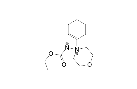 morpholinium, 4-(1-cyclohexen-1-yl)-4-[(ethoxycarbonyl)amino]-, hydroxide, inner salt