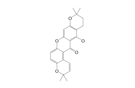 11,12-DIHYDROTHWAITESIXANTHONE;3,10,11,12-TETRAHYDRO-13-HYDROXYDIPYRANOXANTHEN-14-ONE