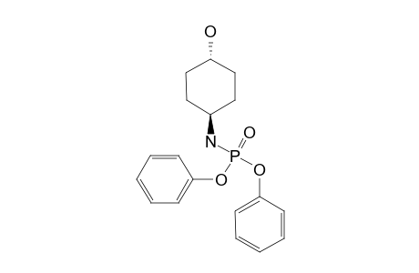 (trans-1,4-Cyclohexanoyl)phosphoramidic acid diphenyl ester