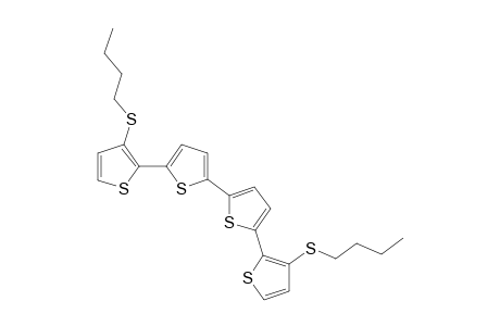 3,3'''-BIS-(BUTYLSULFANYL)-2,2':5',2'':5'',2'''-QUATERTHIOPHENE