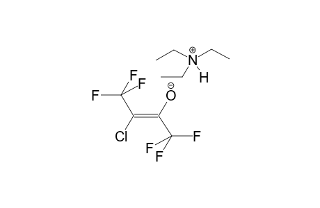 (E)-TRIETHYLAMMONIUM 2-CHLOROPERFLUOROBUTEN-2-OLATE-3