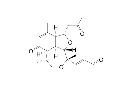 Secopachyclavulariaenone A