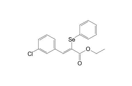 (Z)-3-(3-chlorophenyl)-2-(phenylseleno)-2-propenoic acid ethyl ester