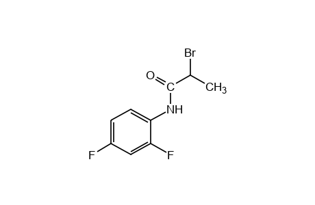 2-bromo-2',4'-difluoropropionanilide