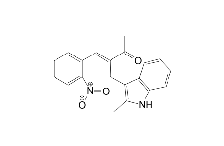 3-((2-methyl-1H-indol-3-yl)methyl)-4-(2-nitrophenyl)-but-3-en-2-one