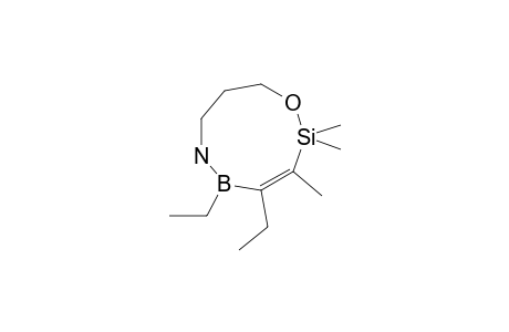 4,5-Diethyl-2,2,3-trimethyl-1-oxa-6-aza-2-sila-5-bora-3-cyclononene