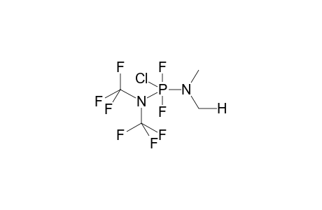 CHLORO(DIMETHYLAMINO)DIFLUORO(N,N-DITRIFLUOROMETHYLAMINO)PHOSPHORANE