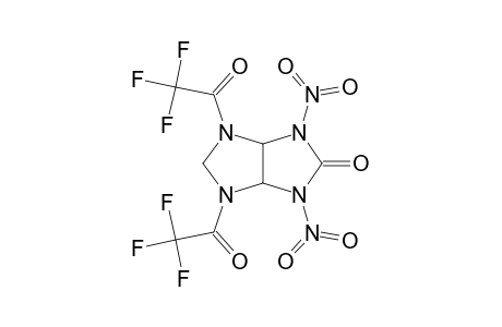 1,3-Dinitro-4,6-bis(trifluoroacetyl)hexahydroimidazo[4,5-d]imidazol-2(1H)-one