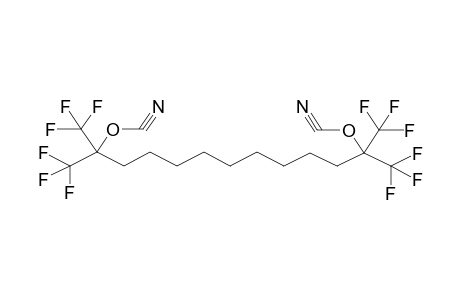 1,1,11,11-TETRAKIS(TRIFLUOROMETHYL)UNDECANE-1,11-DICYANATE