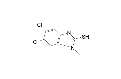 5,6-dichloro-1-methyl-2-benzimidazolethiol