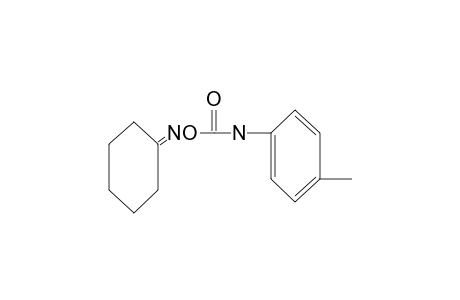 cyclohexanone, O-(p-tolylcarbamoyl)oxime