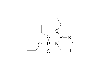 DIETHYL N-METHYL-N-(DIETHYLTHIOPHOSPHINO)AMIDOPHOSPHATE