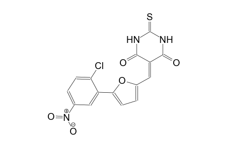 5-{[5-(2-chloro-5-nitrophenyl)-2-furyl]methylene}-2-thioxodihydro-4,6(1H,5H)-pyrimidinedione