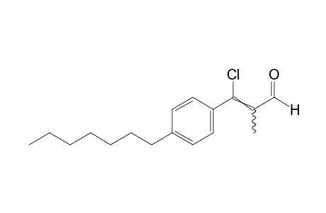 beta-CHLORO-p-HEPTYL-alpha-METHYLCINNAMALDEHYDE