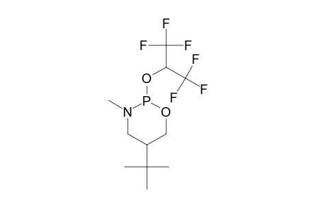 CIS-2-(1,1,1,3,3,3-HEXAFLUOROISOPROPOXY)-3-METHYL-5-TERT.-BUTYL-1,3,2-OXAZAPHOSPHORINANE