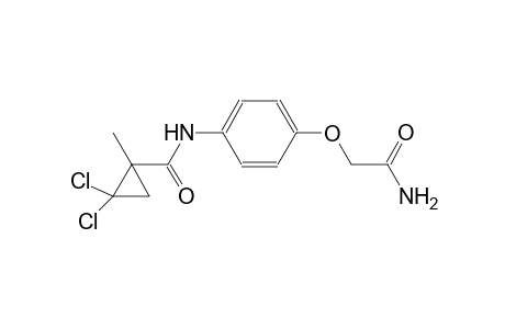 N-[4-(2-amino-2-oxoethoxy)phenyl]-2,2-dichloro-1-methylcyclopropanecarboxamide