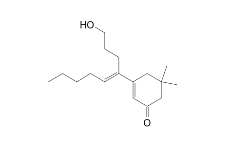 5,5-Dimethyl-3-[(E)-1-hydroxy-4-nonen-4-yl]-2-cyclohexenone