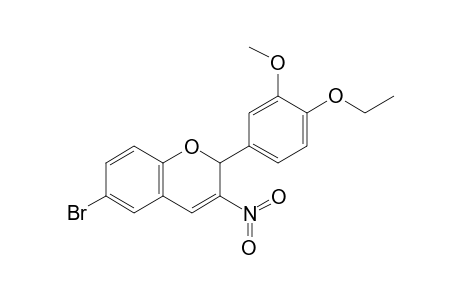 6-Bromo-2-(4-ethoxy-3-methoxy-phenyl)-3-nitro-2H-chromene