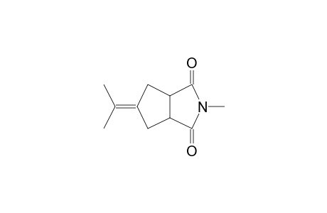 2-Methyl-5-(1-methylethylidene)tetrahydrocyclopenta[c]pyrrole-1,3(2H,3ah)-dione