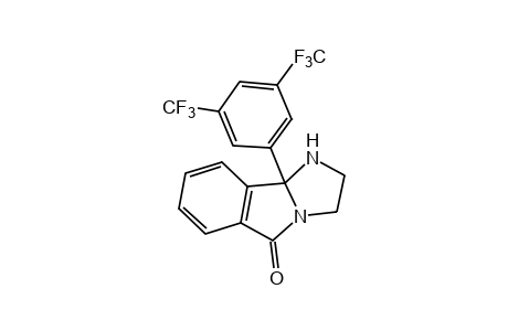 9b-(alpha,alpha,alpha,alpha',alpha',alpha'-hexafluoro-3,5-xylyl)-2,3,5,9b-tetrahydro-1H-imidazo[2,1-a]isoindol-5-one