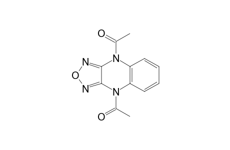 1-(4-acetylfurazano[3,4-b]quinoxalin-9-yl)ethanone