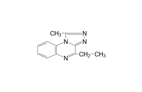 4-ethyl-1-methyl-s-triazolo[4,3-a]quinoxaline