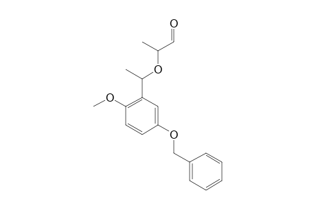 (ALPHA'-R,2S)-2-(5'-BENZYLOXY-2'-METHOXY-ALPHA'-METHYLBENZYLOXY)-PROPANAL