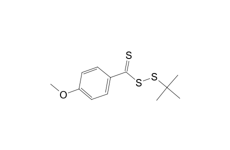 4-Methoxybenzenecarbodithioic acid (tert-butylthio) ester