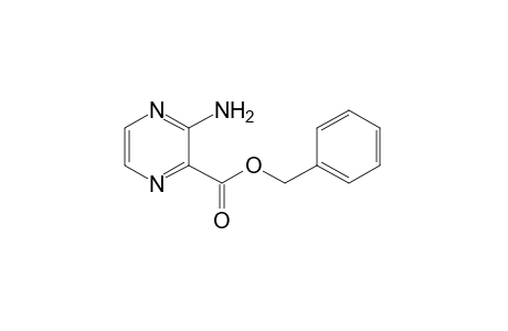 3-aminopyrazinecarboxylic acid, benzyl ester