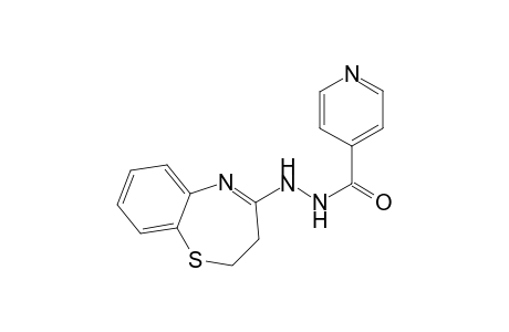 N'-(2,3-dihydro-1,5-benzothiazepin-4-yl)-4-pyridinecarbohydrazide