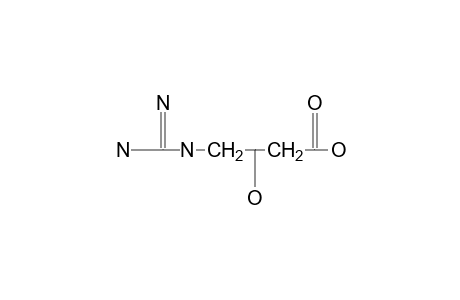 4-GUANIDINO-3-HYDROXYBUTYRIC ACID