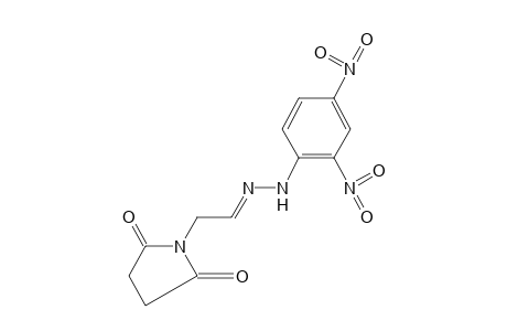 N-(formylmethyl)succinimide, (2,4-dinitrophenyl)hydrazone