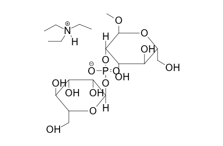 METHYL 2-O-(ALPHA-D-MANNOPYRANOSYLPHOSPHORYL)-ALPHA-D-MANNOPYRANOSIDE,TRIETHYLAMMONIUM SALT