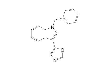 5-(1-benzylindol-3-yl)-1,3-oxazole