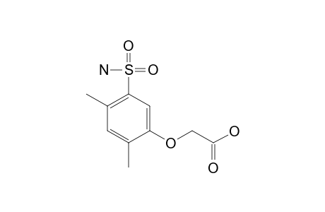 [(5-sulfamoyl-2,4-xylyl)oxy]acetic acid