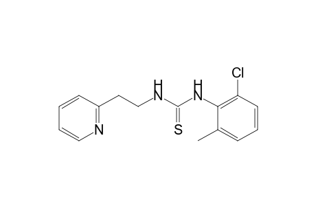 1-(6-chloro-o-tolyl)-3-[2-(2-pyridyl)ethyl]-2-thiourea