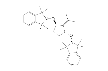 TRANS-1,3-BIS-(1',1',3',3'-TETRAMETHYL-1',3'-DIHYDROISOINDOLIN-2'-YLOXYL)-2-ISOPROPYLIDENECYClOPENTANE