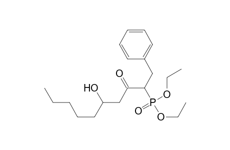 Diethyl 1-benzyl-4-hydroxy-2-oxononylphosphonate