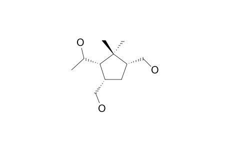 1,1-DIMETHYL-2-(1-HYDROXYETHYL)-3,5-BIS-HYDROXYMETHYLCYCLOPENTANE