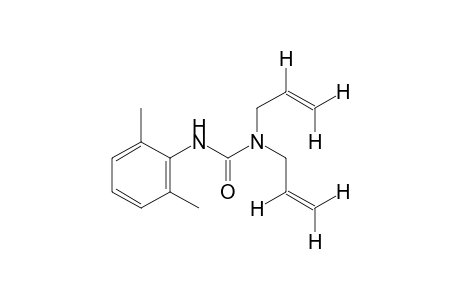 1,1-diallyl-3-(2,6-xylyl)urea