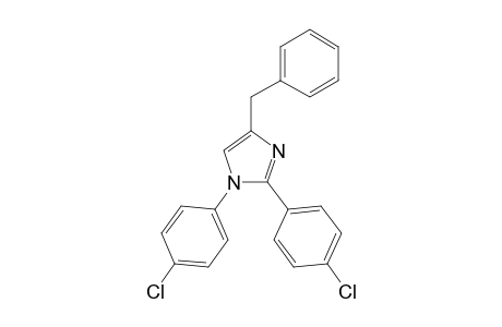 4-Benzyl-1,2-bis(4-chlorophenyl)-1H-imidazole